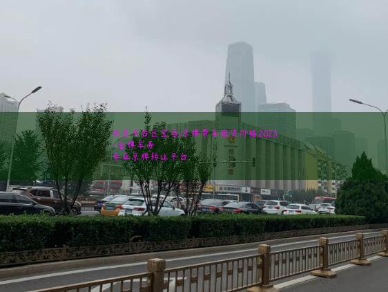 北京丰台区宝马i京牌带车租赁价格2023