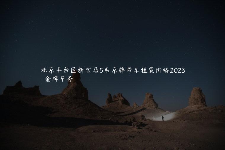 北京丰台区新宝马5系京牌带车租赁价格2023-新能源指标出租3年多少钱