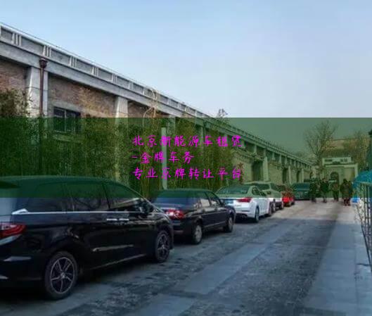 北京新能源车租赁