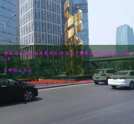 北京市新能源车指标租用费用报价(北京市新能源指标2023什么时候公布)